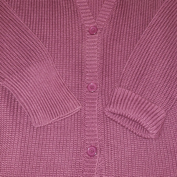 Maxi cardigan cotton blend  L/XL EUC - Picture 6 of 11